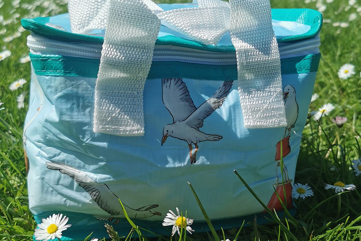 kleine Kühltasche maritim - Ostseekinder